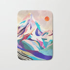 Mountain peak Bath Mat Gallery Image 1