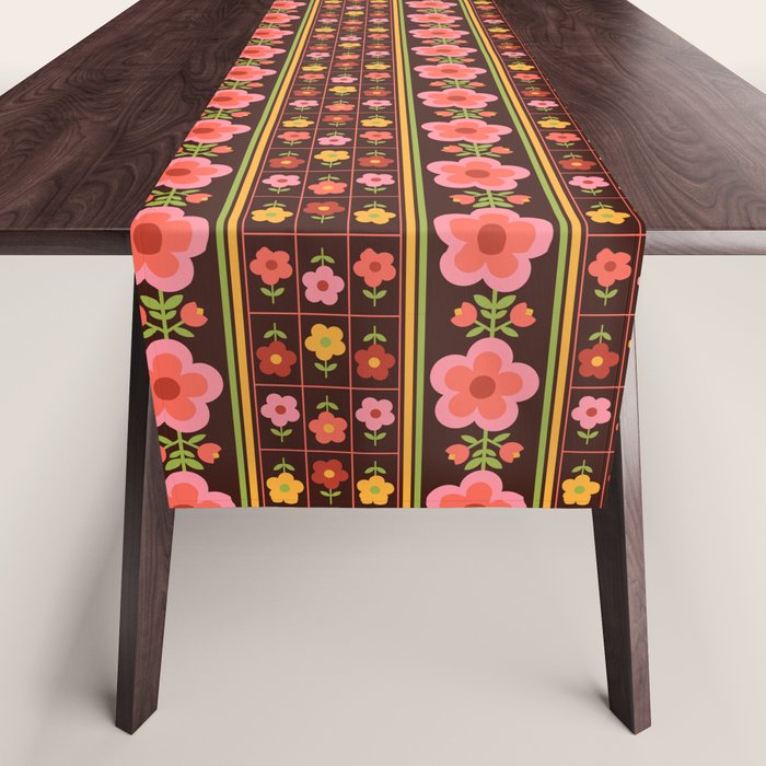 Retro Brownie Table Runner Gallery Image 1