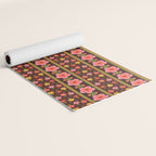 Retro Brownie Yoga Mat Gallery Image 2