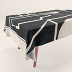 Modern Abstract Minimal Shapes 39 Tablecloth Gallery Image 1