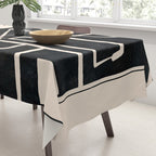Modern Abstract Minimal Shapes 39 Tablecloth Gallery Image 3