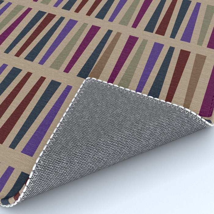 Geometric Fall Hues Rug Gallery Image 4