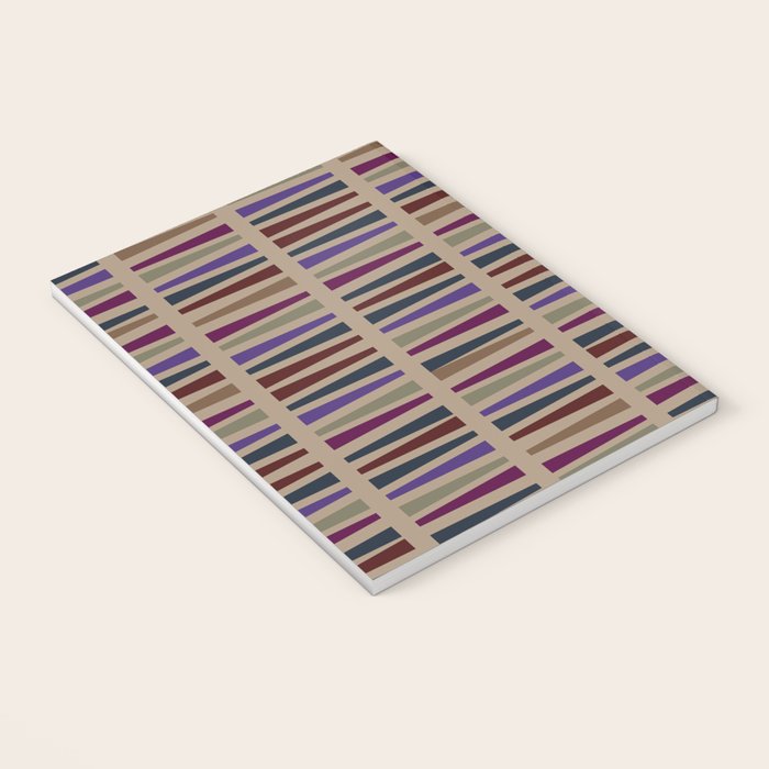 Geometric Fall Hues Notebook Gallery Image 3