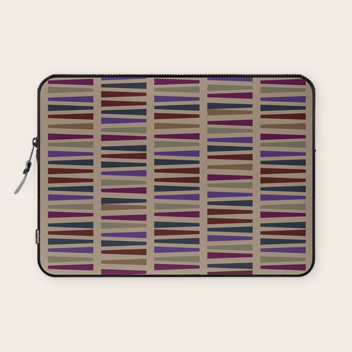Geometric Fall Hues Laptop Sleeve Gallery Image 1