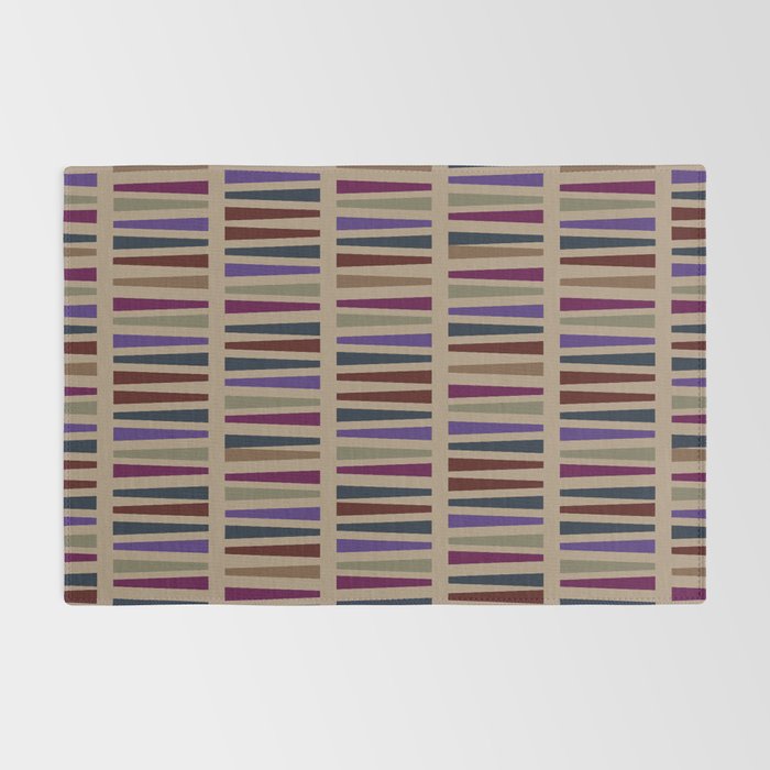 Geometric Fall Hues Rug Gallery Image 2