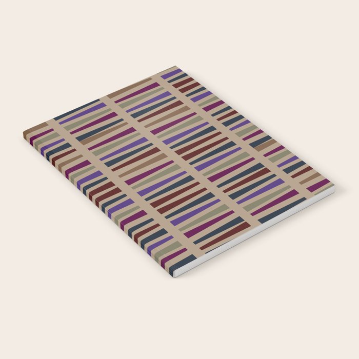 Geometric Fall Hues Notebook Gallery Image 2