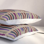 Geometric Fall Hues Pillow Sham Gallery Image 3