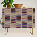 Geometric Fall Hues Credenza Gallery Image 1