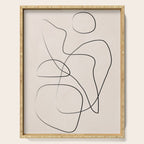 Abstract Line I Serving Tray Gallery Image 1