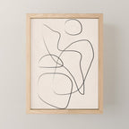 Abstract Line I Mini Art Print Gallery Image 1