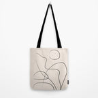 Abstract Line I Tote Bag Gallery Image 2