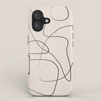 Abstract Line I iPhone Case Gallery Image 1