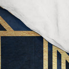 Art Deco Fancy Blue Comforter Gallery Image 4