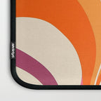 Abstract Swirl Groovy Retro 70s Laptop Sleeve Gallery Image 3