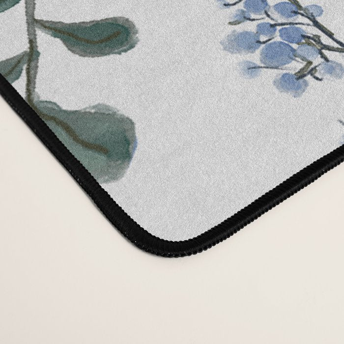 Whimsical Autumn Butterfly with Mushrooms and Leaves Desk Mat Gallery Image 4