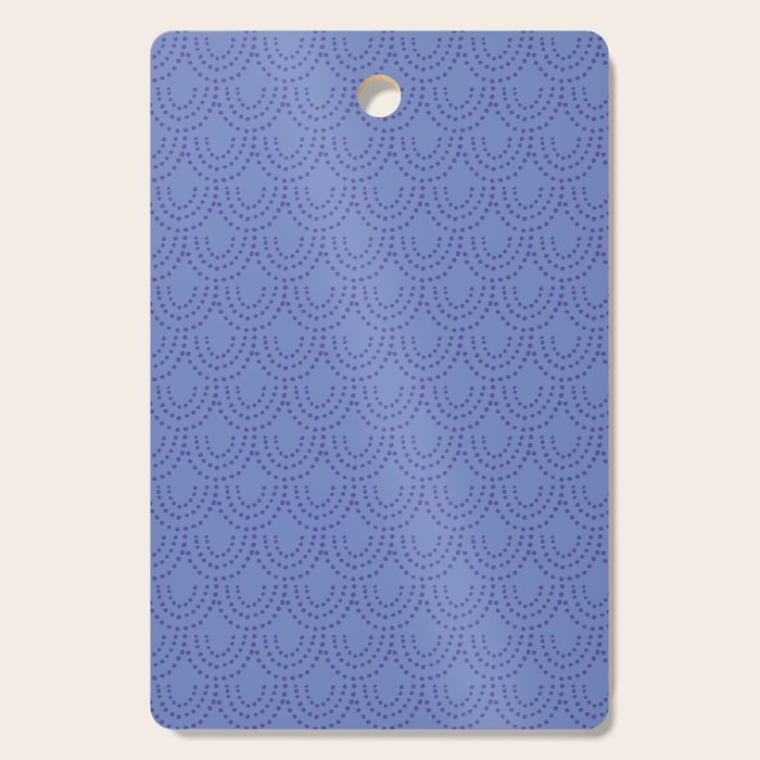 Periwinkle Scallops Cutting Board Gallery Image 1