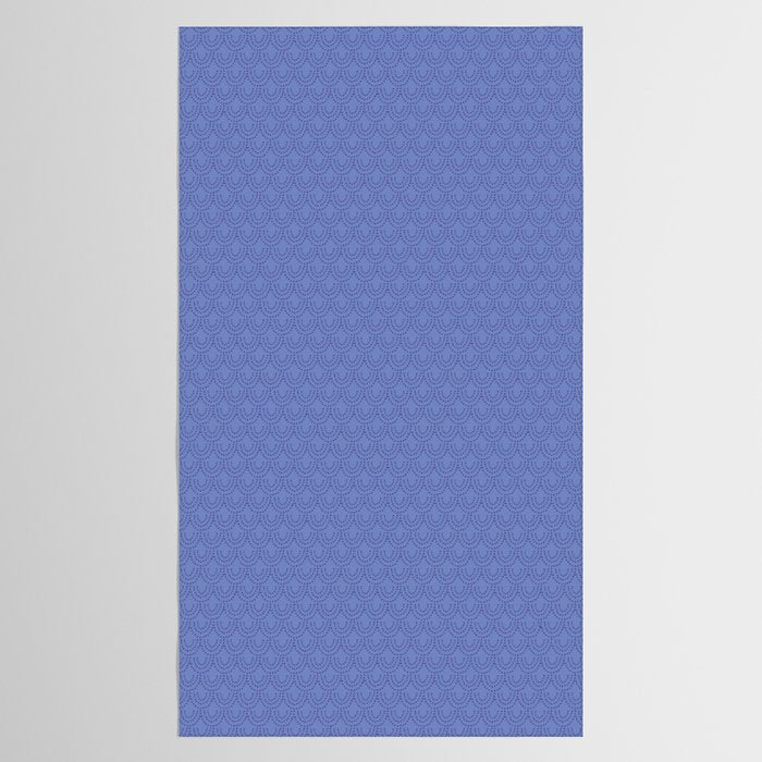 Periwinkle Scallops Tablecloth Gallery Image 2