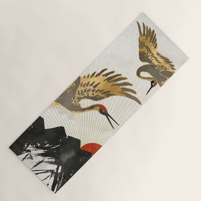 Elegant Flight II Yoga Mat Gallery Image 1