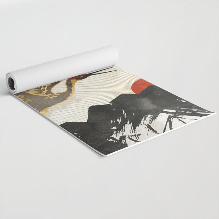 Elegant Flight II Yoga Mat Gallery Image 2