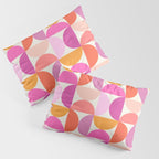 Mid Century Modern Shapes - Pink Pillow Sham Gallery Image 3