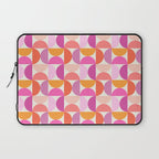 Mid Century Modern Shapes - Pink Laptop Sleeve Gallery Image 1