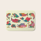 Salmon day Bath Mat Gallery Image 1