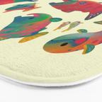 Salmon day Bath Mat Gallery Image 3