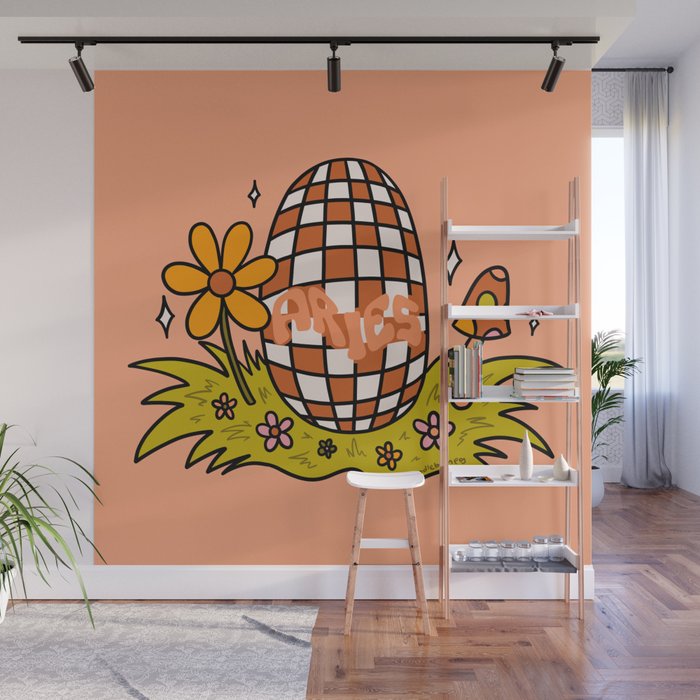 Aries Easter Egg Wall Mural Gallery Image 1