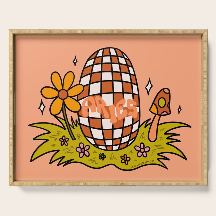 Aries Easter Egg Serving Tray Gallery Image 1