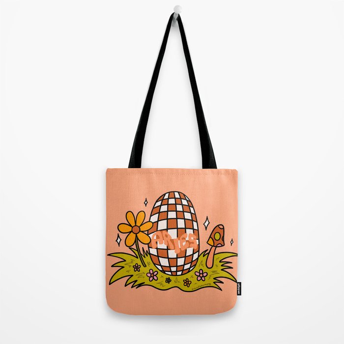 Aries Easter Egg Tote Bag Gallery Image 2