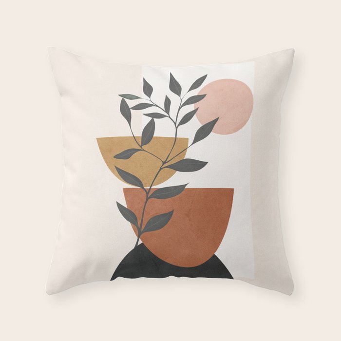 Branch and Elements Throw Pillow Gallery Image 1