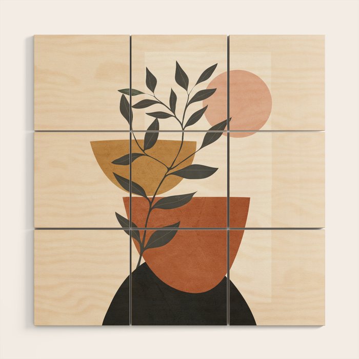 Branch and Elements Wood Wall Art Gallery Image 1