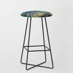 Antique 17th Century Flemish Verdure Lovers Landscape Tapestry Stool Gallery Image 1