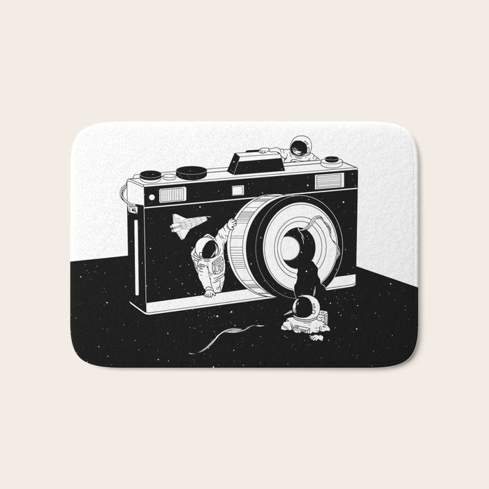 Captured Universe Bath Mat Gallery Image 1