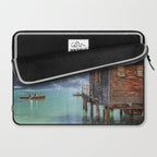 Lake Braies in Autumn - Dolomites Nature Photography Print Laptop Sleeve Gallery Image 2