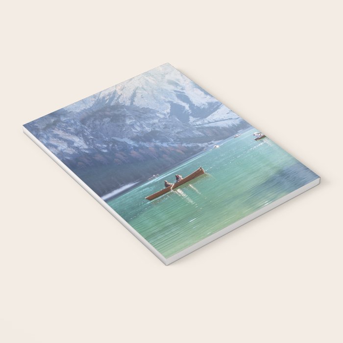 Lake Braies in Autumn - Dolomites Nature Photography Print Notebook Gallery Image 3