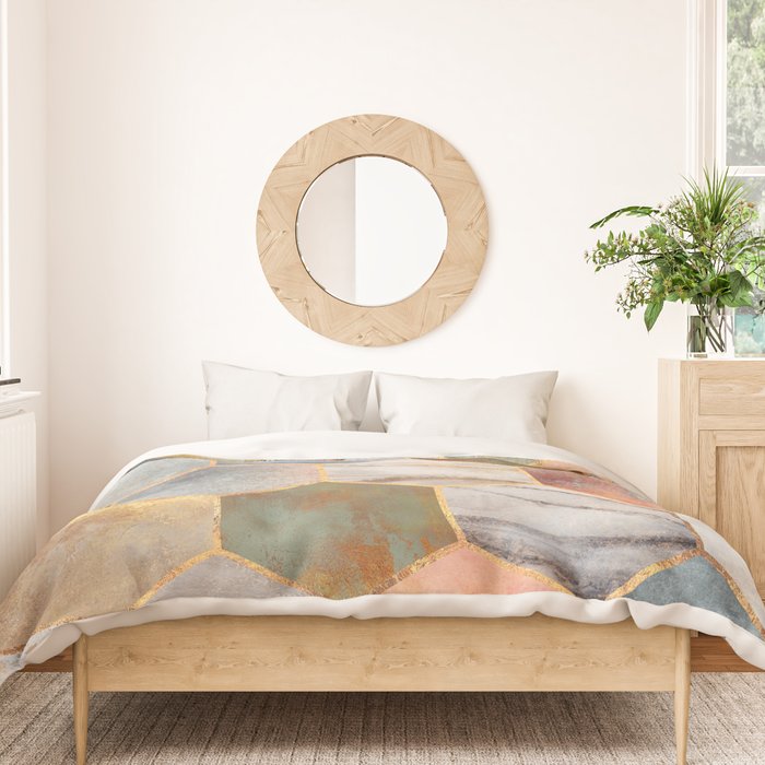 Pretty Hexagons Duvet Cover Gallery Image 3