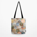 Pretty Hexagons Tote Bag Gallery Image 2