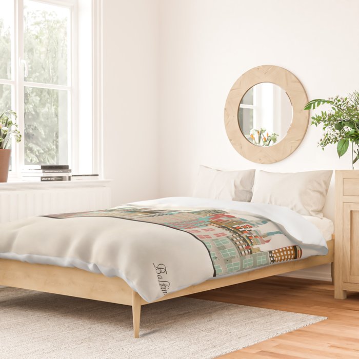 baltimore maryland Duvet Cover Gallery Image 2