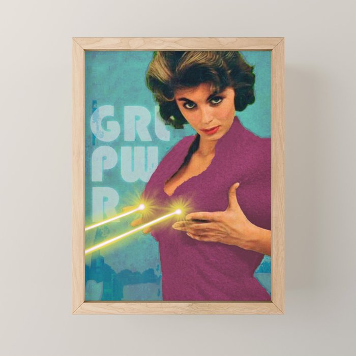 GRL PWR Mini Art Print Gallery Image 1