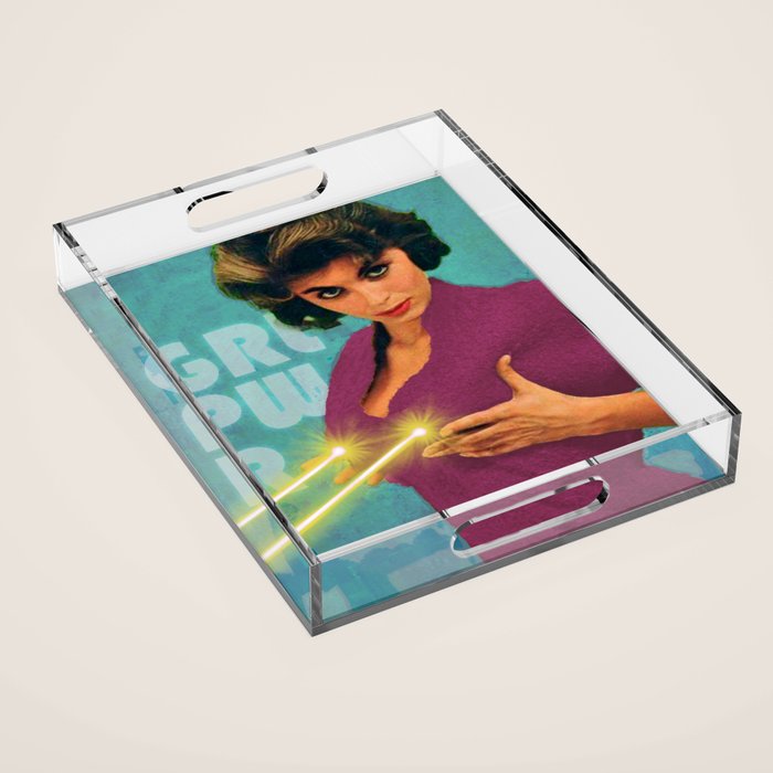 GRL PWR Acrylic Tray Gallery Image 1