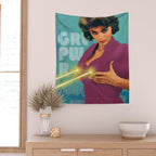 GRL PWR Wall Tapestry Gallery Image 2
