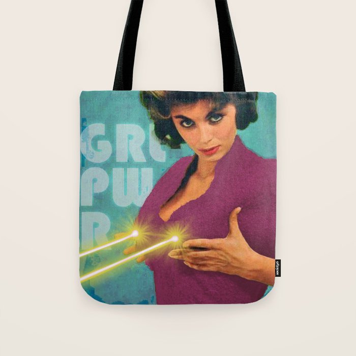 GRL PWR Tote Bag Gallery Image 1
