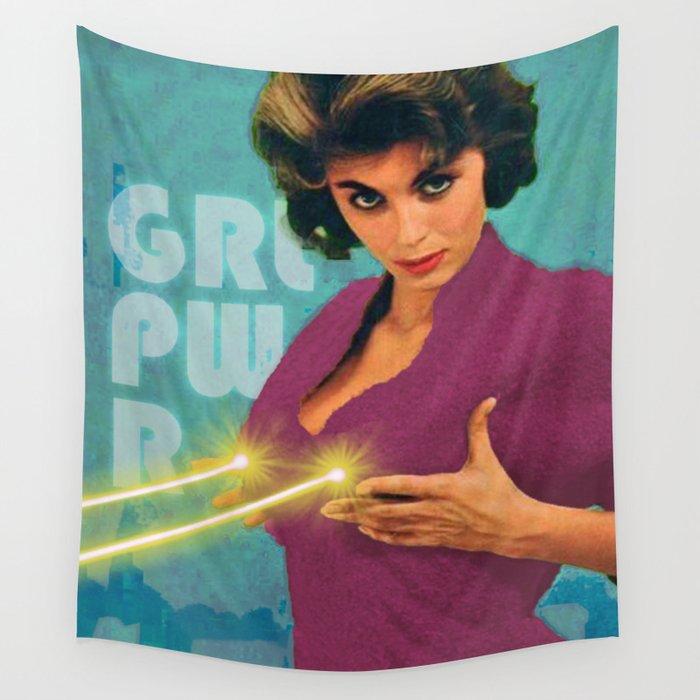 GRL PWR Wall Tapestry Gallery Image 4