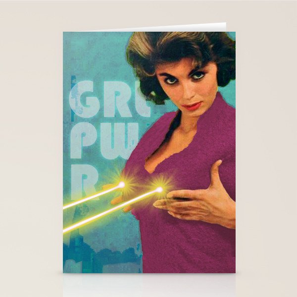 GRL PWR Stationery Card Gallery Image 1