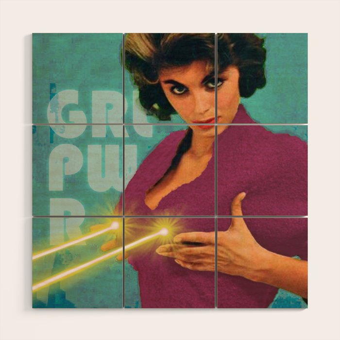 GRL PWR Wood Wall Art Gallery Image 1