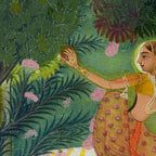 Indian Princess In Bird Garden Coffee Mug Gallery Image 2