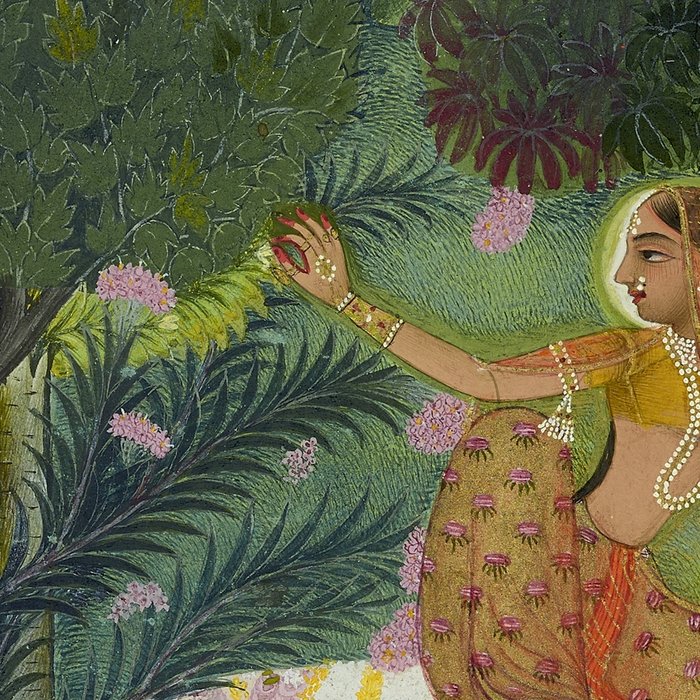 Indian Princess In Bird Garden Coffee Mug Gallery Image 2