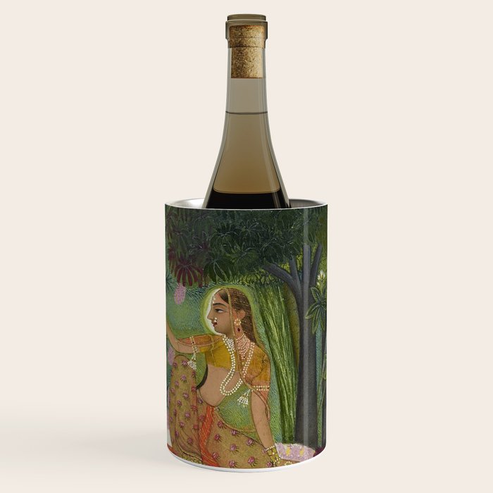 Indian Princess In Bird Garden Wine Chiller Gallery Image 3