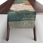 Indian Princess In Bird Garden Table Runner Gallery Image 1